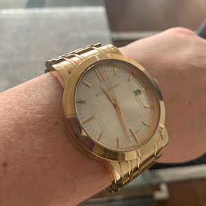 Burberry Gold Watch